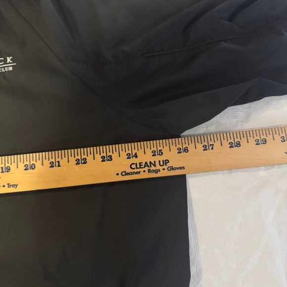 Adidas Pullover Jacket Men's XL Grey Rock Golf Club Logo 1/2 Zip Windbreaker - Picture 11 of 13